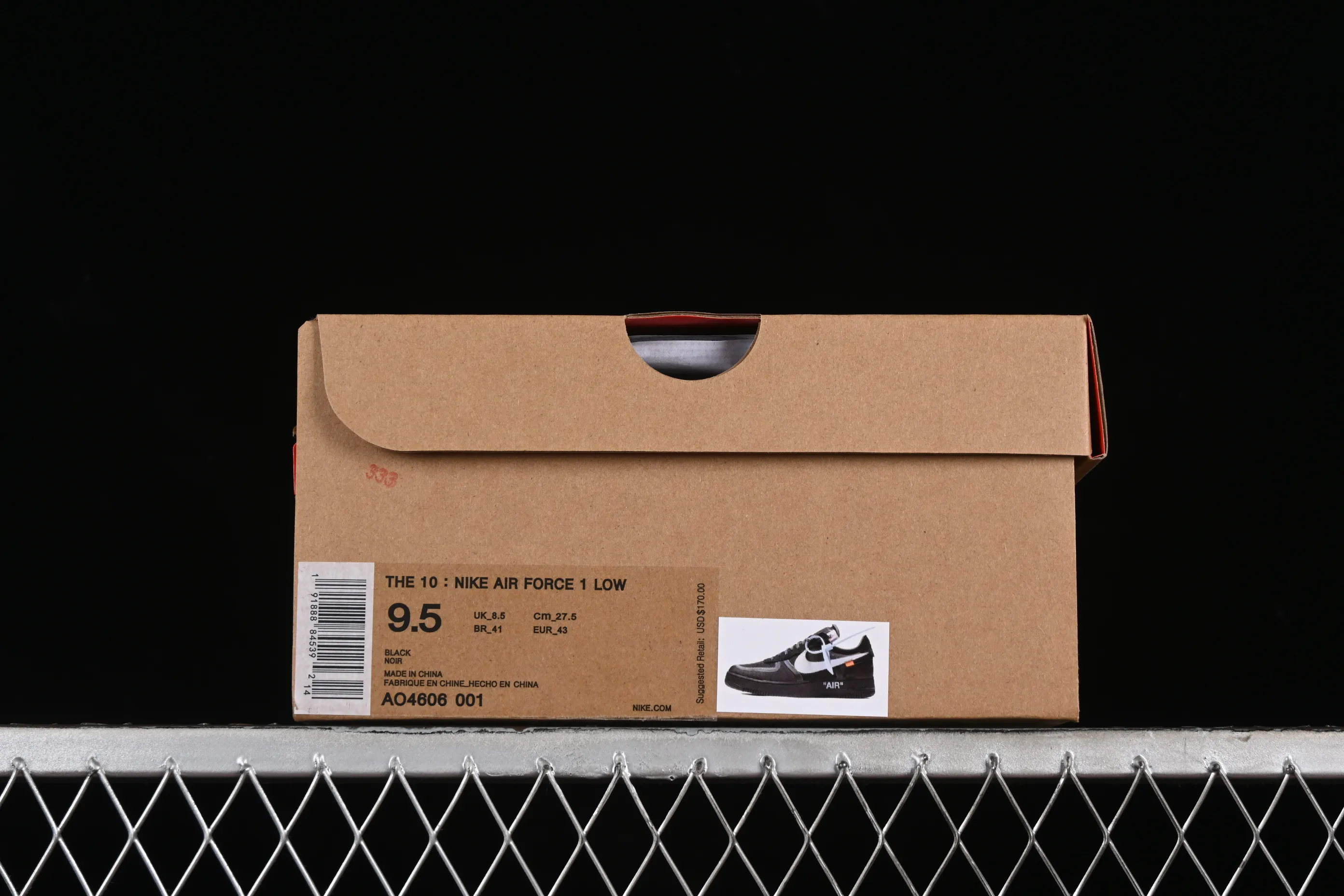 All Categories Nk Air Force 1 Air Force Series Nk Air Force 1 Low Air Force Low Off White x Nk Air Force 1 Low OW Joint Transparent Black AO4606-001